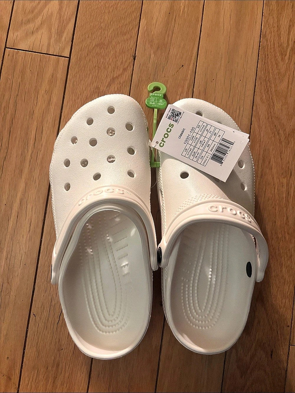 Crocs Classic Clog Sandals in White US 7
